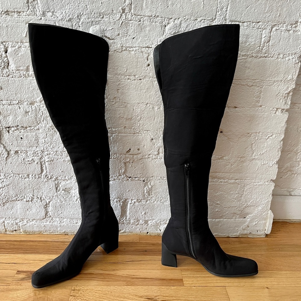 Rare and beautiful 1998 Prada over the knee boots